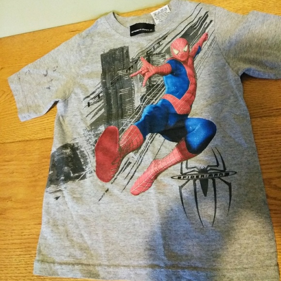 Spiderman Other - Spider Man 3 grey T shirt size 3t
